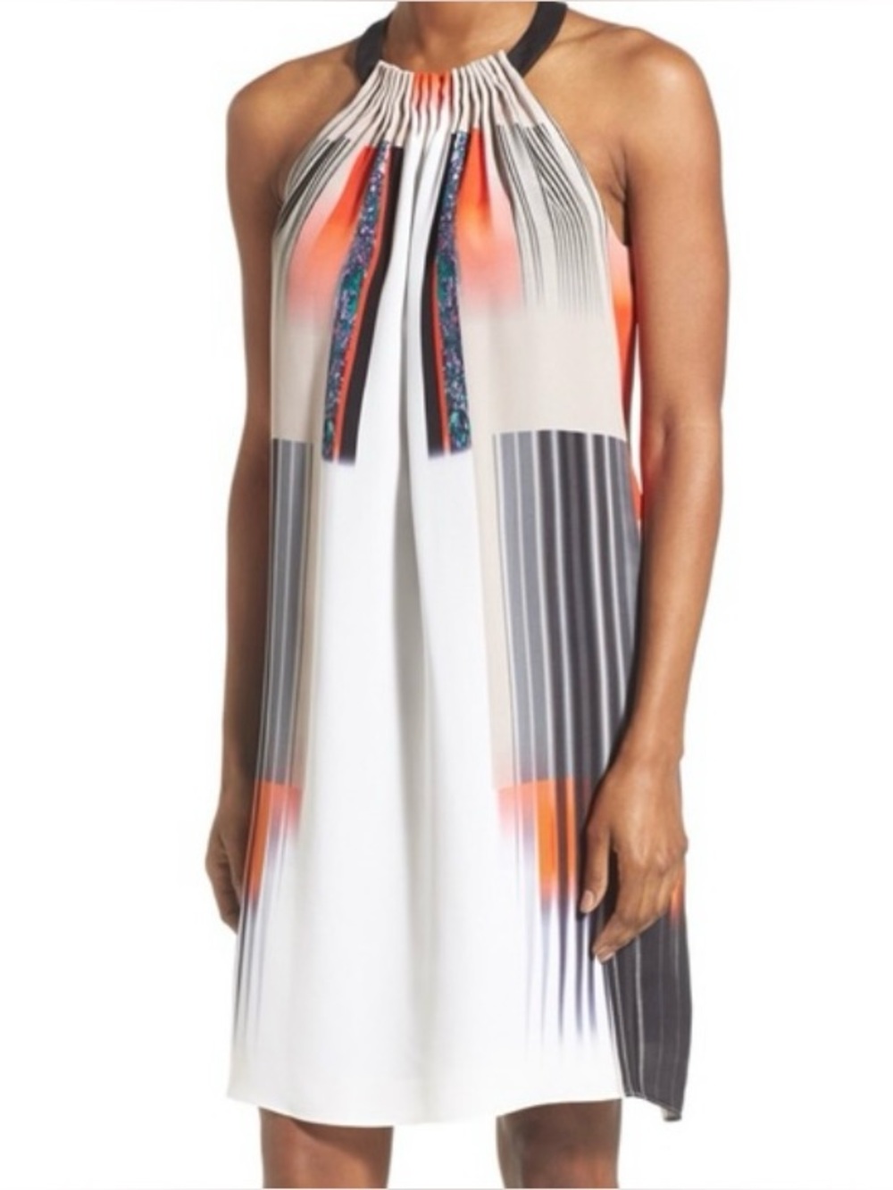 Kobi Halperin Silk Halter Dress